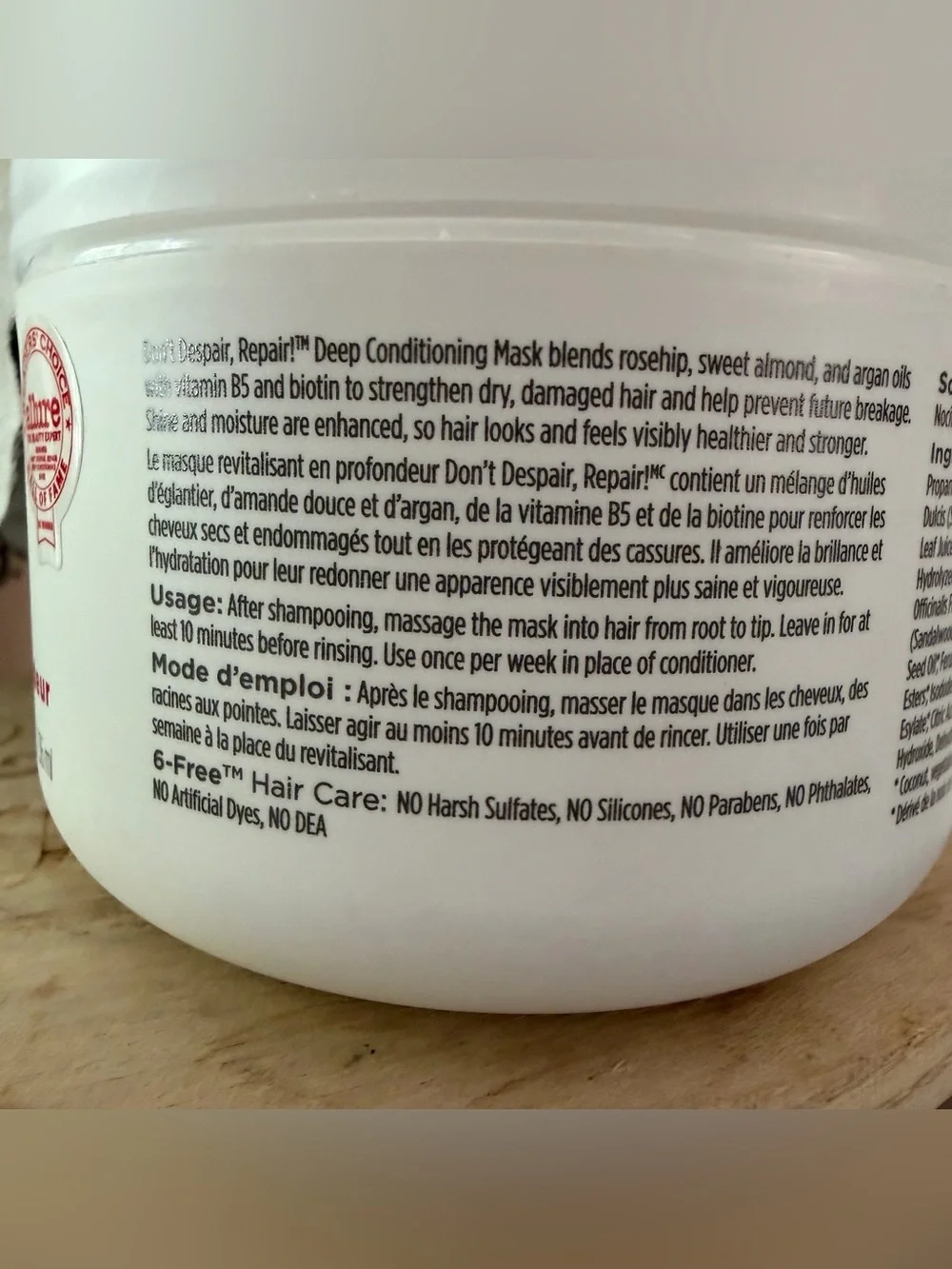 🆕 Briogeo Don’t Despair, Repair! Deep conditioning hair mask 8 fl oz New amazing